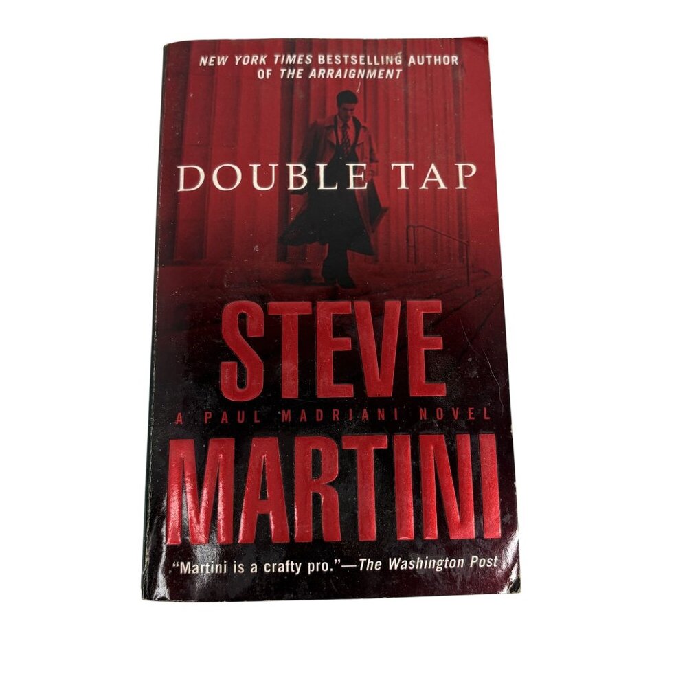 Double‎ Tap Steve Martini Hardcover Novel Vintage Legal Thriller Book